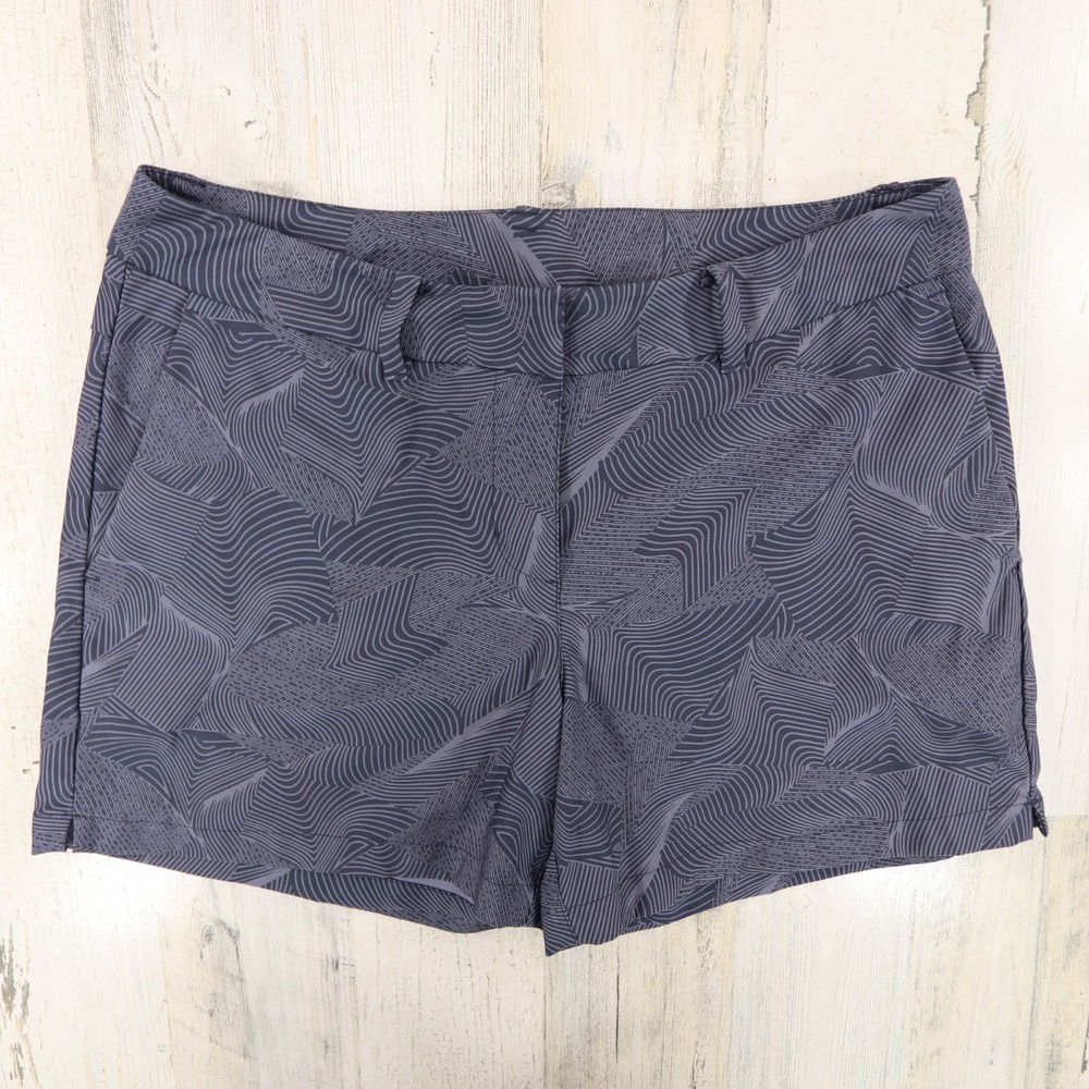 Nike Shorts Womens 4 Gray Flex Dri Fit 4.5" Active Casual Hybrid Chino